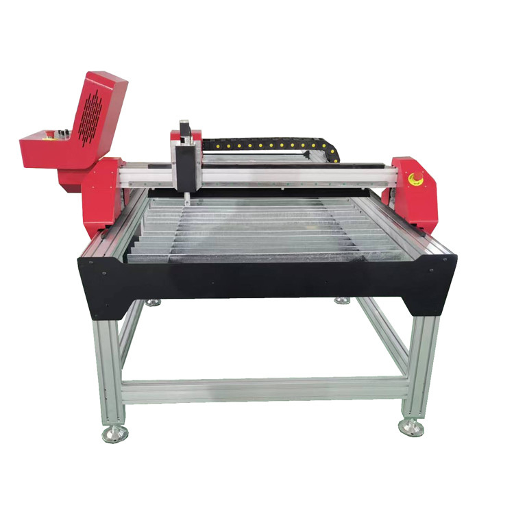 HuayuanまたはMisnco 100a/120a/200aの源の金属木製CNC血しょう切断のテーブル